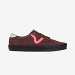 SPORT LOW : MARRONE/ROSA