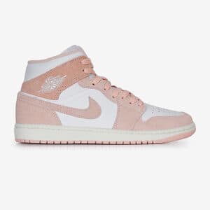 JORDAN air jordan 1 AIR JORDAN 1 MID SE BIANCO/ROSA UOMO