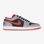 AIR JORDAN 1 LOW : GRIGIO/ROSSO