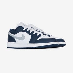 JORDAN air jordan 1 AIR JORDAN 1 LOW BIANCO/BLU SCURO RAGAZZO