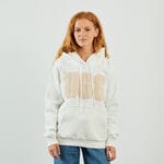 FELPA LOGO SHERPA : ECRU/BEIGE