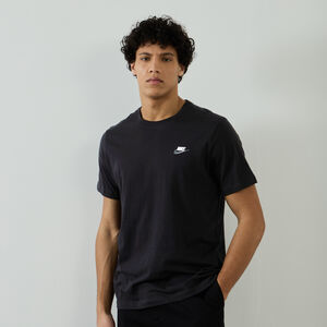 NIKE TEE SHIRT CLUB NERO/BIANCO UOMO