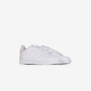 ADIDAS ORIGINALS stan smith STAN SMITH TREFOIL BLANC/ROSE NEONATO