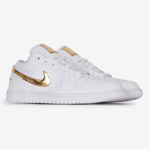 JORDAN air jordan 1 AIR JORDAN 1 LOW SE BIANCO/DORATO DONNA