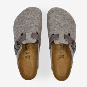 BIRKENSTOCK boston BOSTON AUTHENTIC FELT GRIGIO UOMO