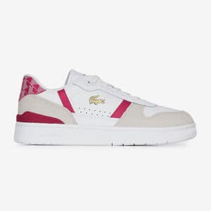 LACOSTE t-clip T-CLIP MONOGRAM PACK BIANCO/ROSA DONNA