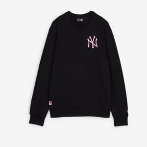 NEW ERA SWEAT CREW NEW YORK YANKEES NERO/ROSA UOMO