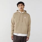 HOODIE CLUB SMALL LOGO BEIGE : KAKI