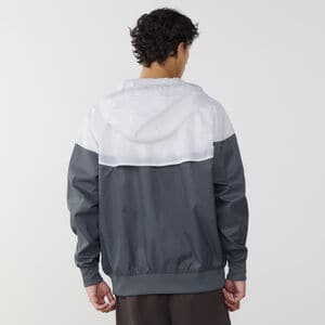 NIKE WINDRUNNER HERITAGE JKT GRIGIO/BIANCO UOMO