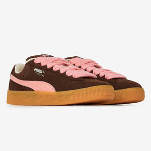 PUMA suede SUEDE XL MARRON/ROSE DONNA