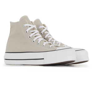 CONVERSE chuck taylor all star CHUCK TAYLOR ALL STAR LIFT HI BEIGE DONNA