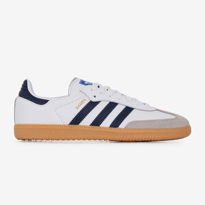 ADIDAS ORIGINALS samba SAMBA OG BIANCO/BLU SCURO UOMO