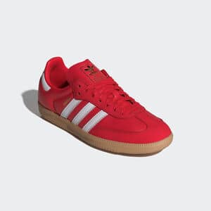 ADIDAS ORIGINALS samba SAMBA OG ROSSO/BIANCO DONNA