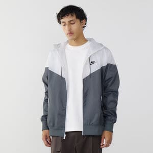 NIKE WINDRUNNER HERITAGE JKT GRIGIO/BIANCO UOMO