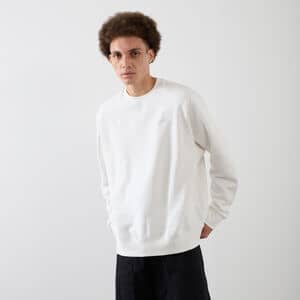 NIKE SWEAT CREW CLUB ECRU UOMO