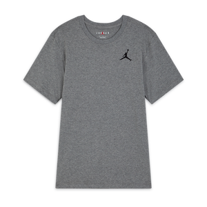 JORDAN TEE SHIRT JUMPMAN EMBROIDERY GRIGIO/NERO UOMO