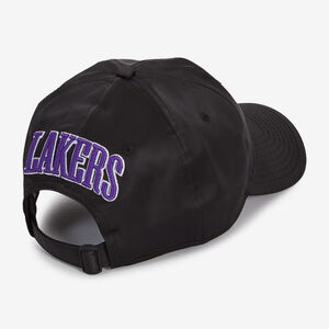 NEW ERA 9TWENTY LAKERS NBA SATIN NERO/VIOLA UOMO