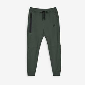 NIKE PANT JOGGER TECH FLEECE VERDE/NERO UOMO