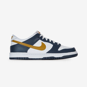 NIKE dunk DUNK LOW BIANCO/BLU SCURO RAGAZZO