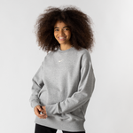 SWEAT CREW PHOENIX LONG OVERSIZED : GRIS