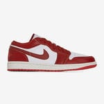 AIR JORDAN 1 LOW : BIANCO/ROSSO