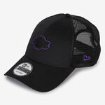 9FORTY TRUCKER LAKERS OUTLINE LOGO : NERO