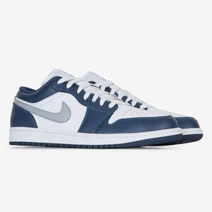 JORDAN air jordan 1 AIR JORDAN 1 LOW BIANCO/BLU SCURO UOMO