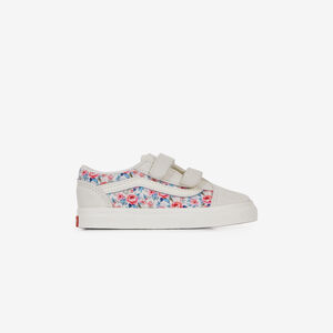 VANS old skool OLD SKOOL V FLORAL BEIGE/ROSA NEONATO