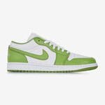 AIR JORDAN 1 LOW SE : BIANCO/VERDE