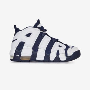 NIKE AIR MORE UPTEMPO BIANCO/BLU SCURO RAGAZZO