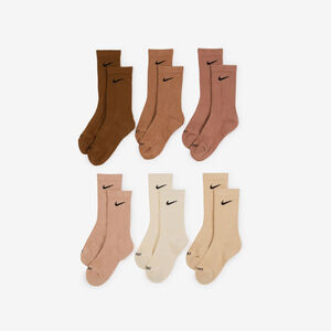 NIKE CHAUSSETTES X6 CUSHION CREW BEIGE/MULTICOLORE UOMO