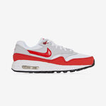 AIR MAX 1 : BIANCO/ROSSO