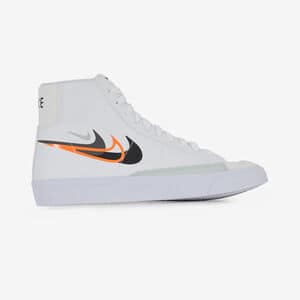 NIKE blazer BLAZER MID '77 SWOOSH BIANCO/MULTICOLOR RAGAZZO