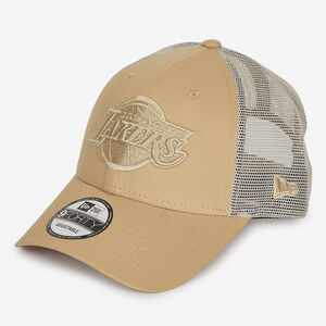 NEW ERA 9FORTY TRUCKER LA LAKERS NBA BEIGE UOMO