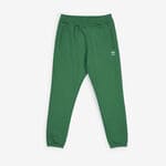 PANT JOGGER ESSENTIAL TREFOIL : VERDE/BIANCO