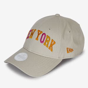 NEW ERA 9FORTY WOMEN NY BEIGE UOMO