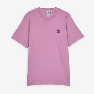 ADIDAS ORIGINALS TEE SHIRT ESSENTIAL TREFOIL VIOLA/NERO UOMO